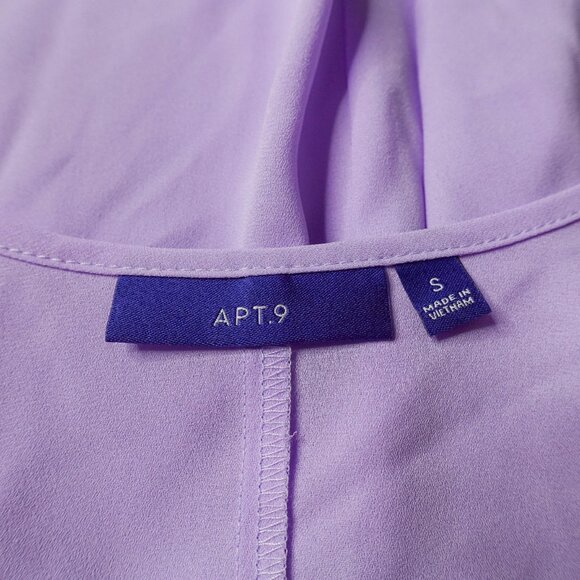 Womens Cami Top Small Sheer Lilac Purple Flowy Corpcore Timeless Capsule - Picture 5 of 11